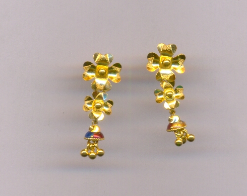 GOLD HANGING PLAIN FANCY