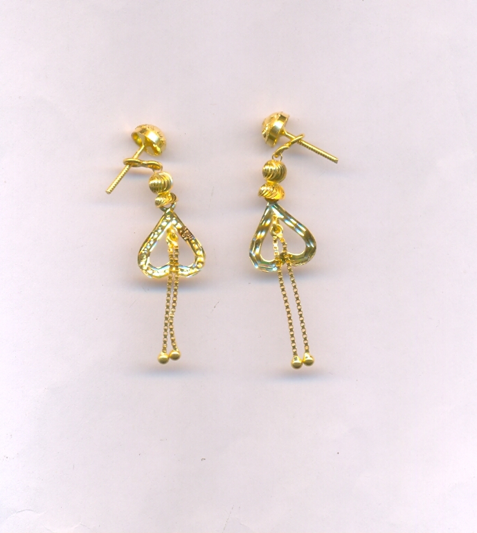 GOLD HANGING PLAIN FANCY