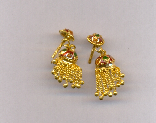 GOLD HANGING PLAIN FANCY