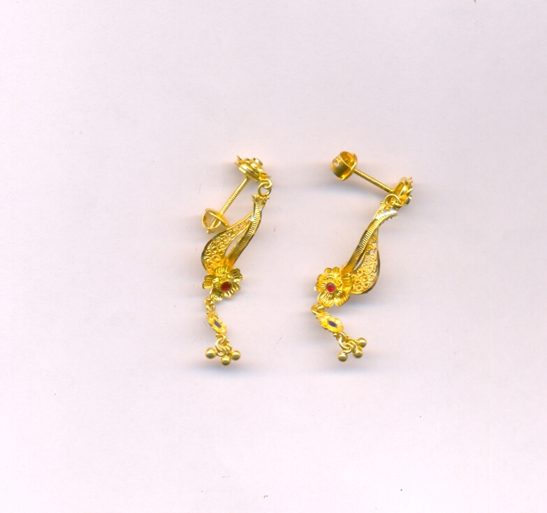 GOLD HANGING PLAIN FANCY