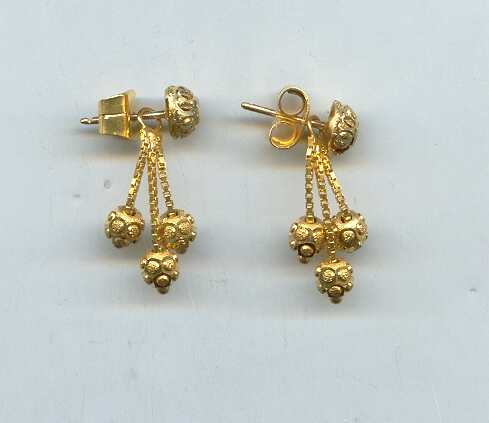 GOLD HANGING PLAIN FANCY