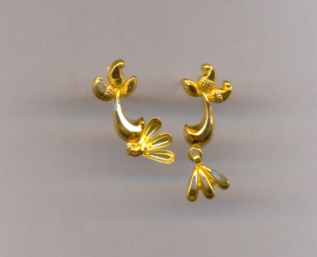 GOLD HANGING PLAIN FANCY