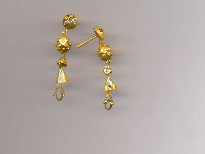 GOLD HANGING PLAIN FANCY
