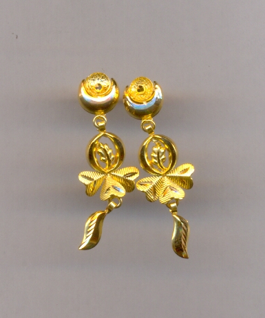 GOLD HANGING PLAIN FANCY