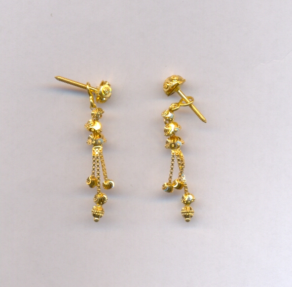 GOLD HANGING PLAIN FANCY