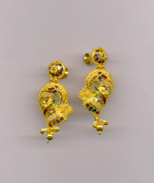 GOLD HANGING PLAIN FANCY