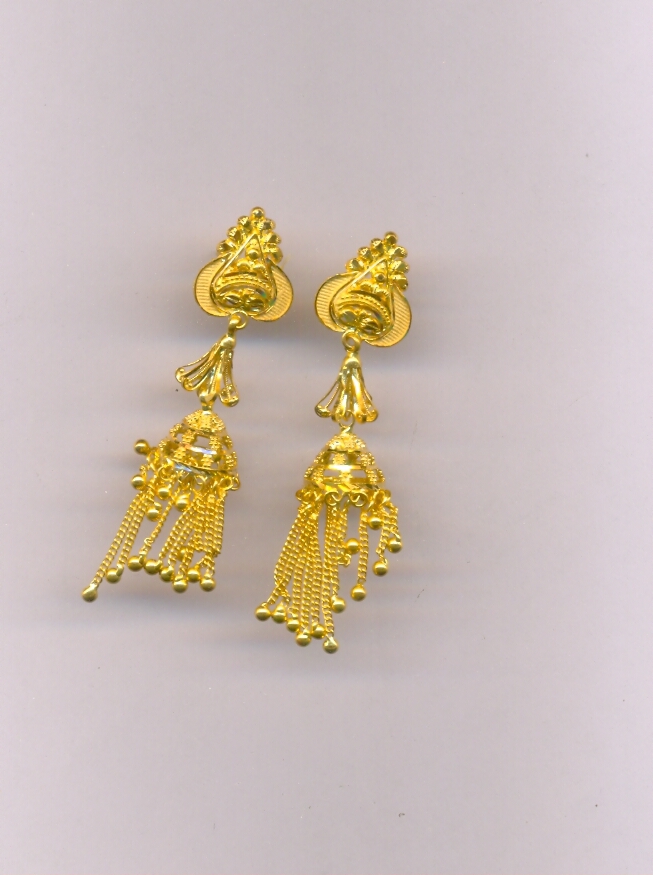 GOLD HANGING PLAIN FANCY