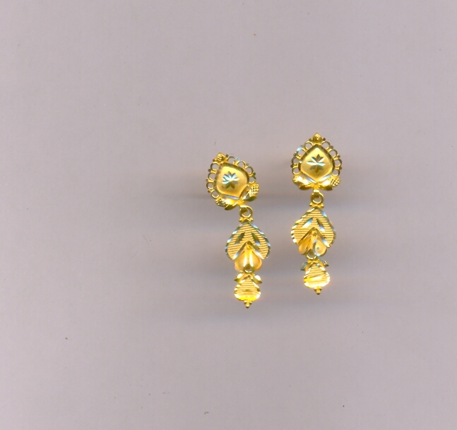 GOLD HANGING PLAIN FANCY