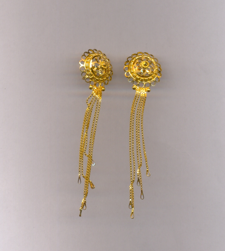 GOLD HANGING PLAIN FANCY