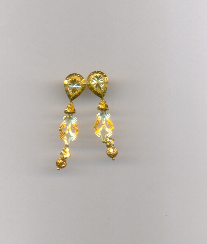 GOLD HANGING PLAIN FANCY