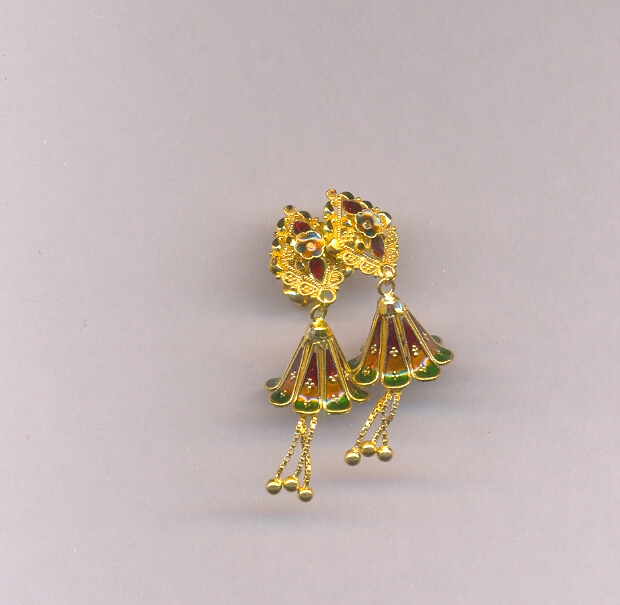 GOLD HANGING PLAIN FANCY