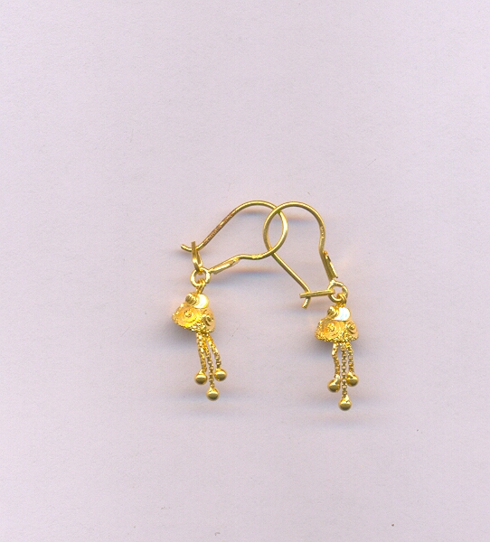 GOLD HANGING PLAIN FANCY