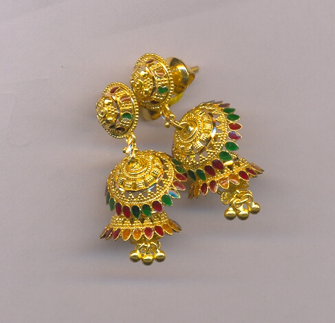 GOLD HANGING PLAIN FANCY