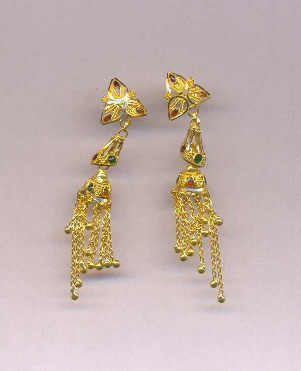 GOLD HANGING PLAIN FANCY