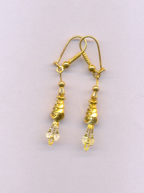 GOLD HANGING PLAIN FANCY