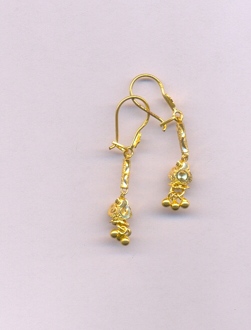 GOLD HANGING PLAIN FANCY