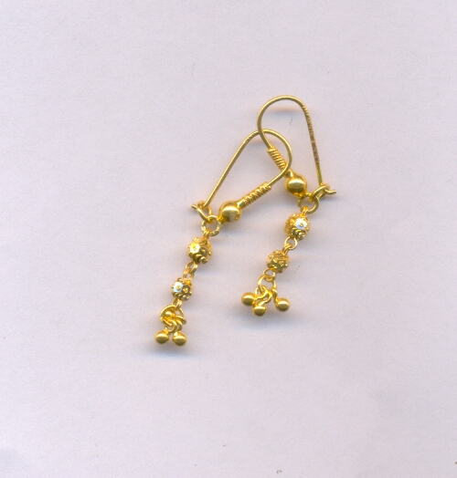 GOLD HANGING PLAIN FANCY