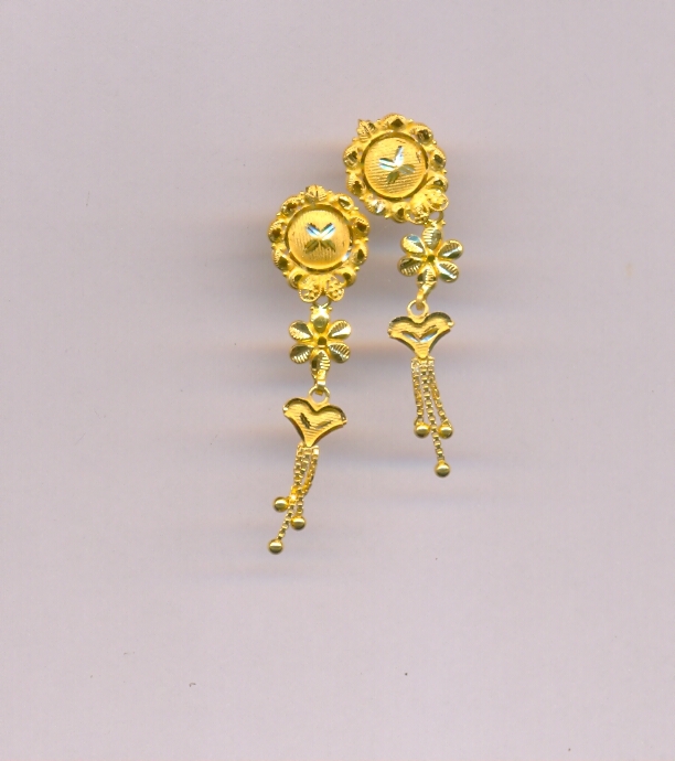 GOLD HANGING PLAIN FANCY