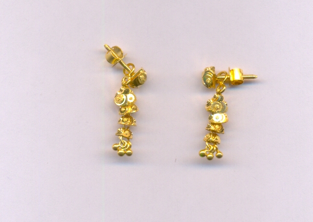 GOLD HANGING PLAIN FANCY