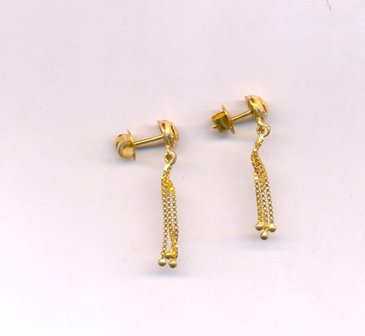 GOLD HANGING PLAIN FANCY