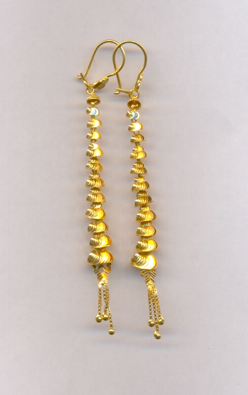 GOLD HANGING PLAIN FANCY