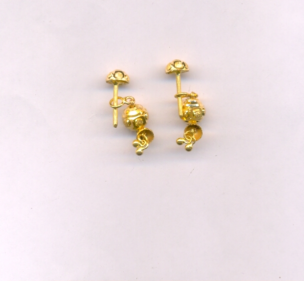 GOLD HANGING PLAIN FANCY