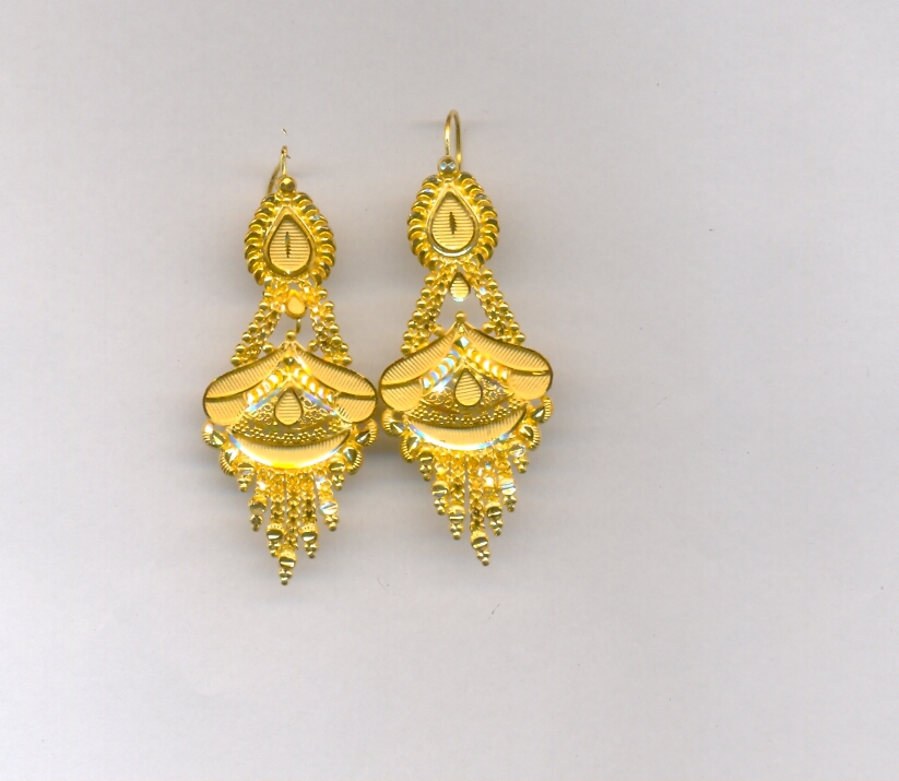 GOLD HANGING PLAIN FANCY