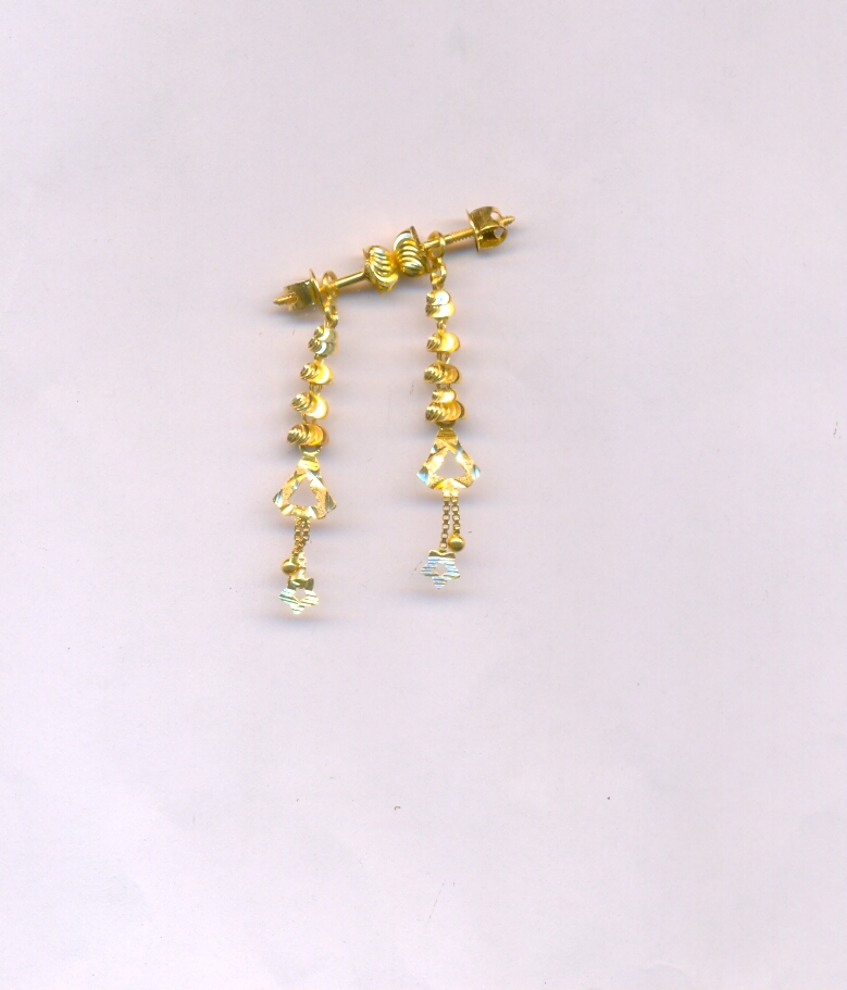 GOLD HANGING PLAIN FANCY