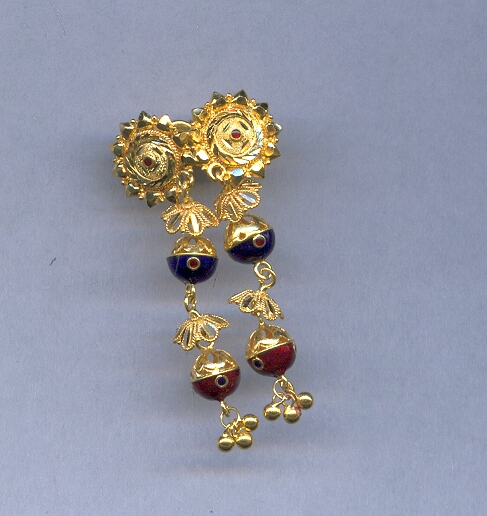 GOLD HANGING PLAIN FANCY