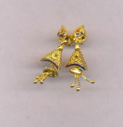 GOLD HANGING PLAIN FANCY