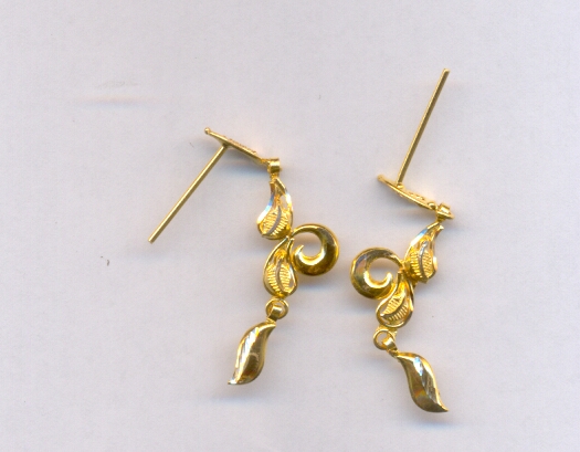 GOLD HANGING PLAIN FANCY