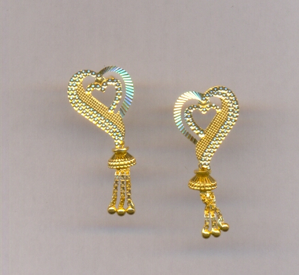 GOLD HANGING PLAIN FANCY