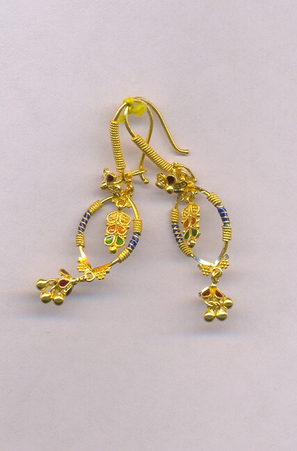 GOLD HANGING PLAIN FANCY