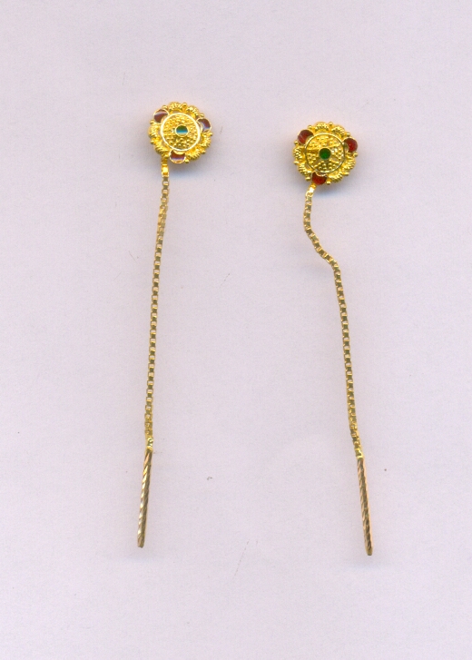 GOLD HANGING PLAIN FANCY