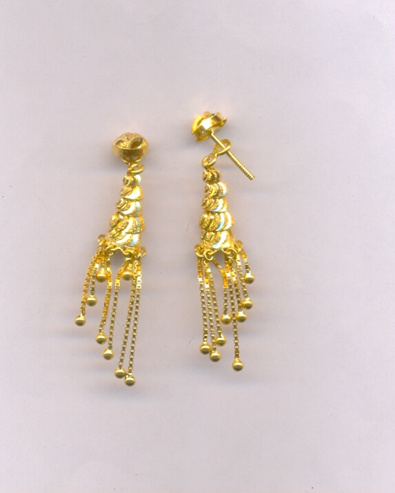 GOLD HANGING PLAIN FANCY