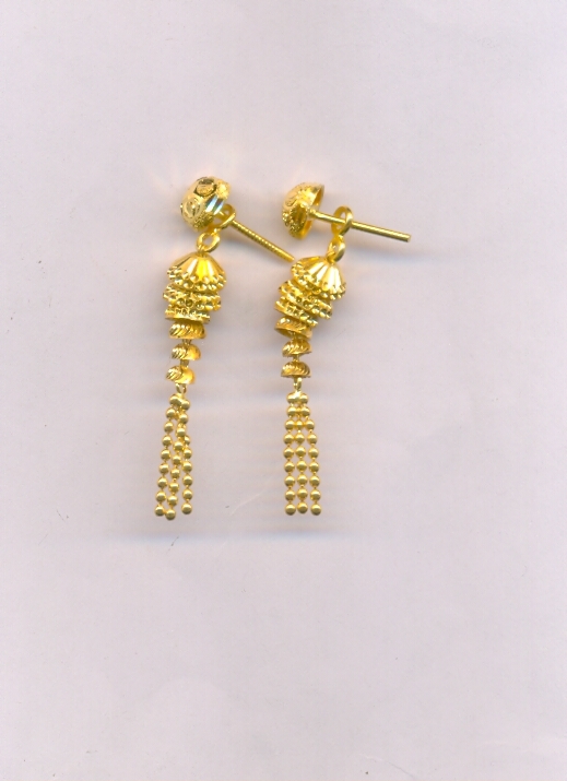 GOLD HANGING PLAIN FANCY
