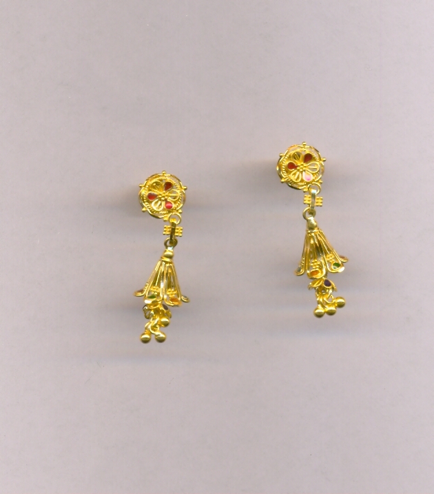 GOLD HANGING PLAIN FANCY