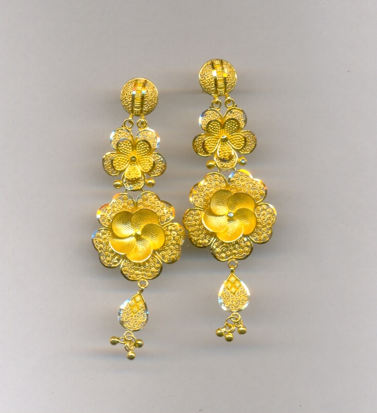 GOLD HANGING PLAIN FANCY