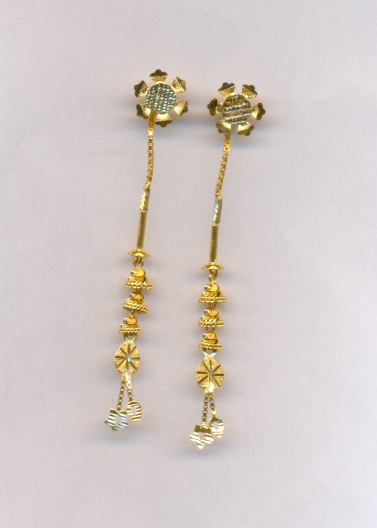 GOLD HANGING PLAIN FANCY