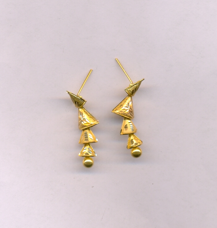 GOLD HANGING PLAIN FANCY