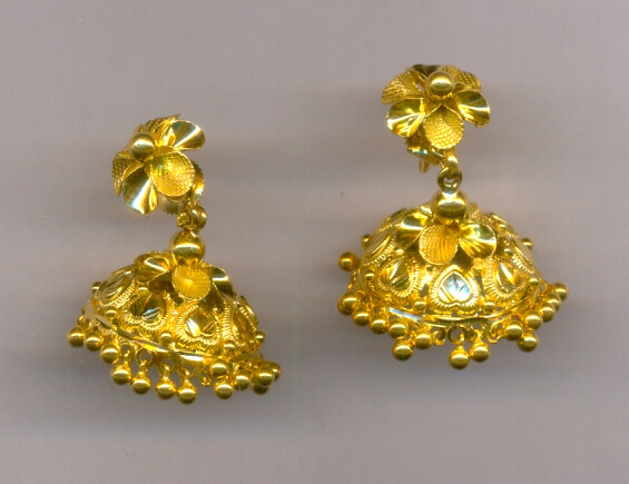 GOLD HANGING PLAIN FANCY