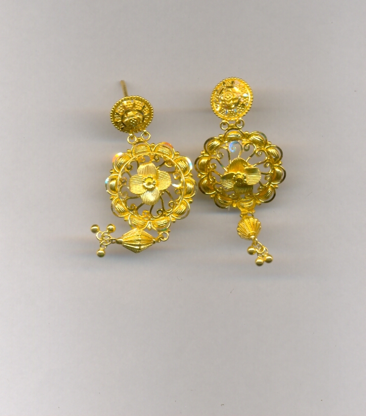 GOLD HANGING PLAIN FANCY