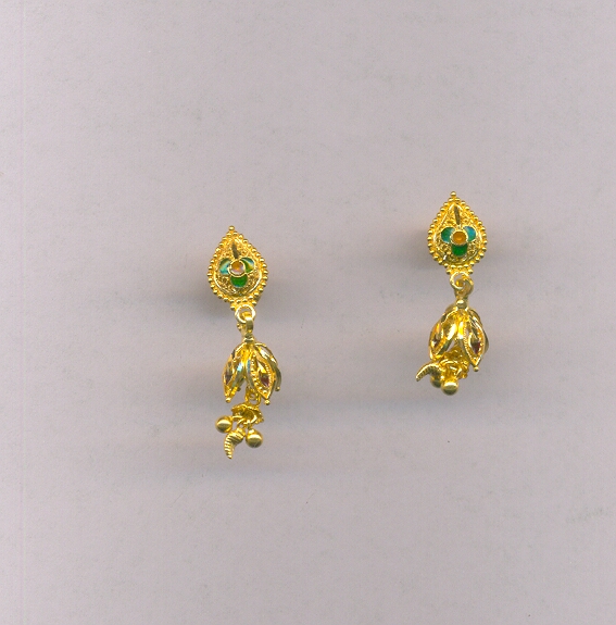 GOLD HANGING PLAIN FANCY