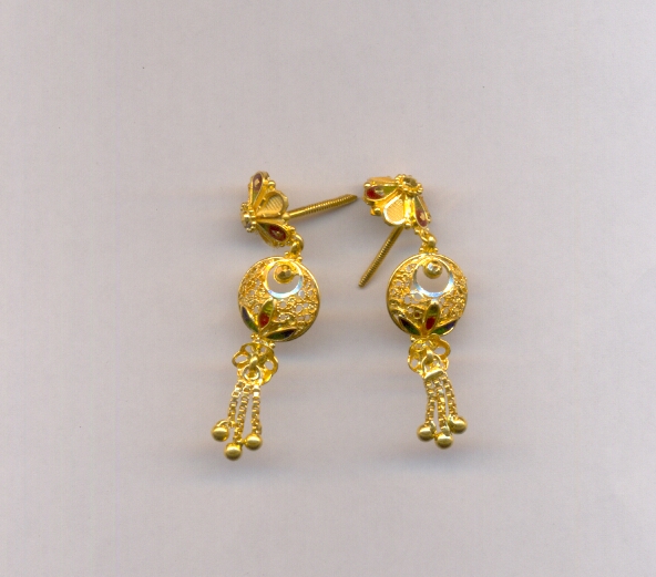 GOLD HANGING PLAIN FANCY