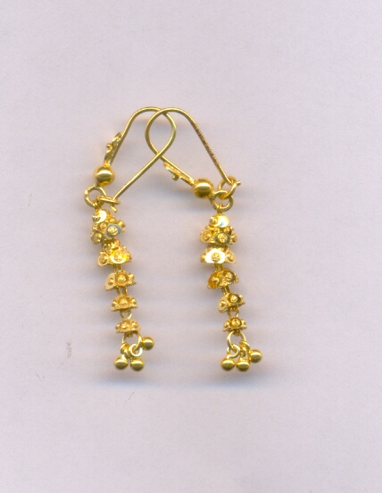GOLD HANGING PLAIN FANCY