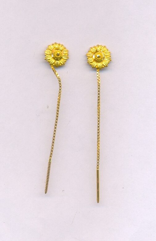 GOLD HANGING PLAIN FANCY