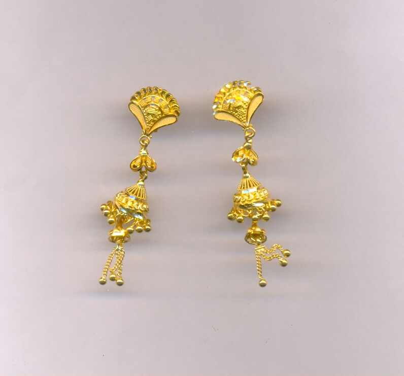 GOLD HANGING PLAIN FANCY