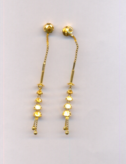 GOLD HANGING PLAIN FANCY