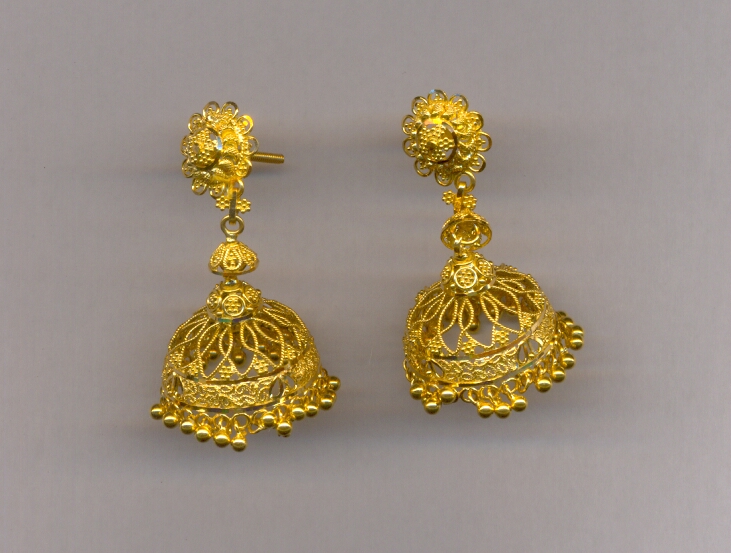 GOLD HANGING PLAIN FANCY