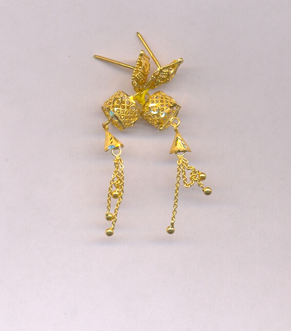 GOLD HANGING PLAIN FANCY